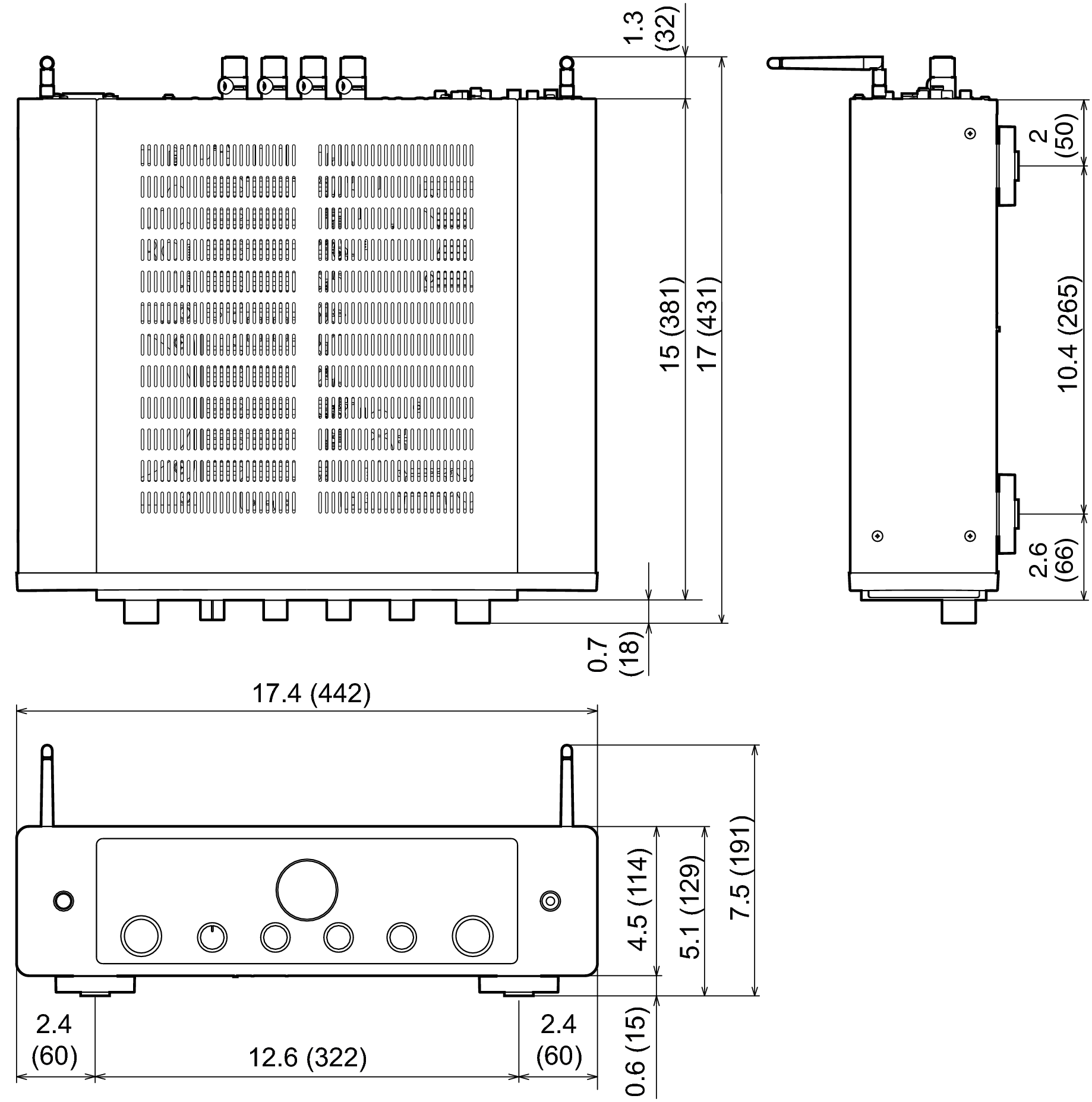 Size MODEL60nU